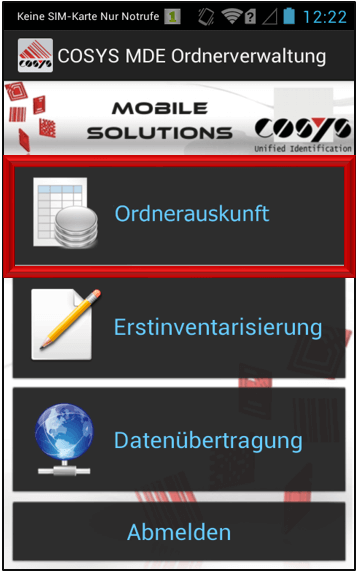 Ricerca per cartelle Dokumentenverwaltung Ricerca per cartelle Dokumentenverwaltung